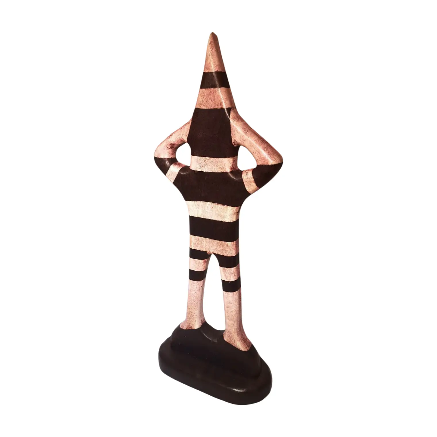 Figura Madera Selknam Matan Dimensiones 38cm 2