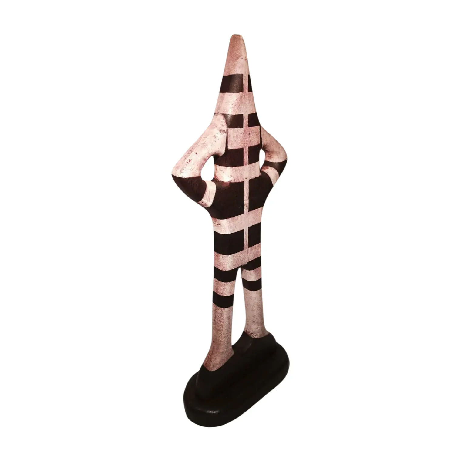 Figura Madera Selknam Matan Dimensiones 38cm 1