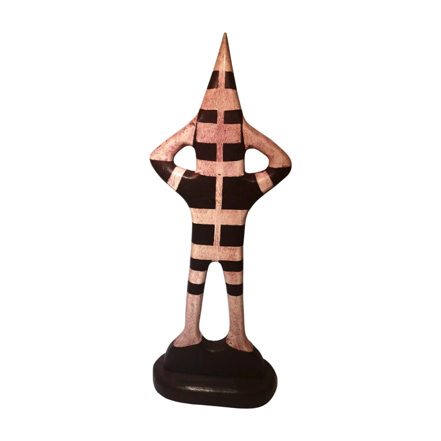 Figura Madera Selknam Matan Dimensiones 38cm 4