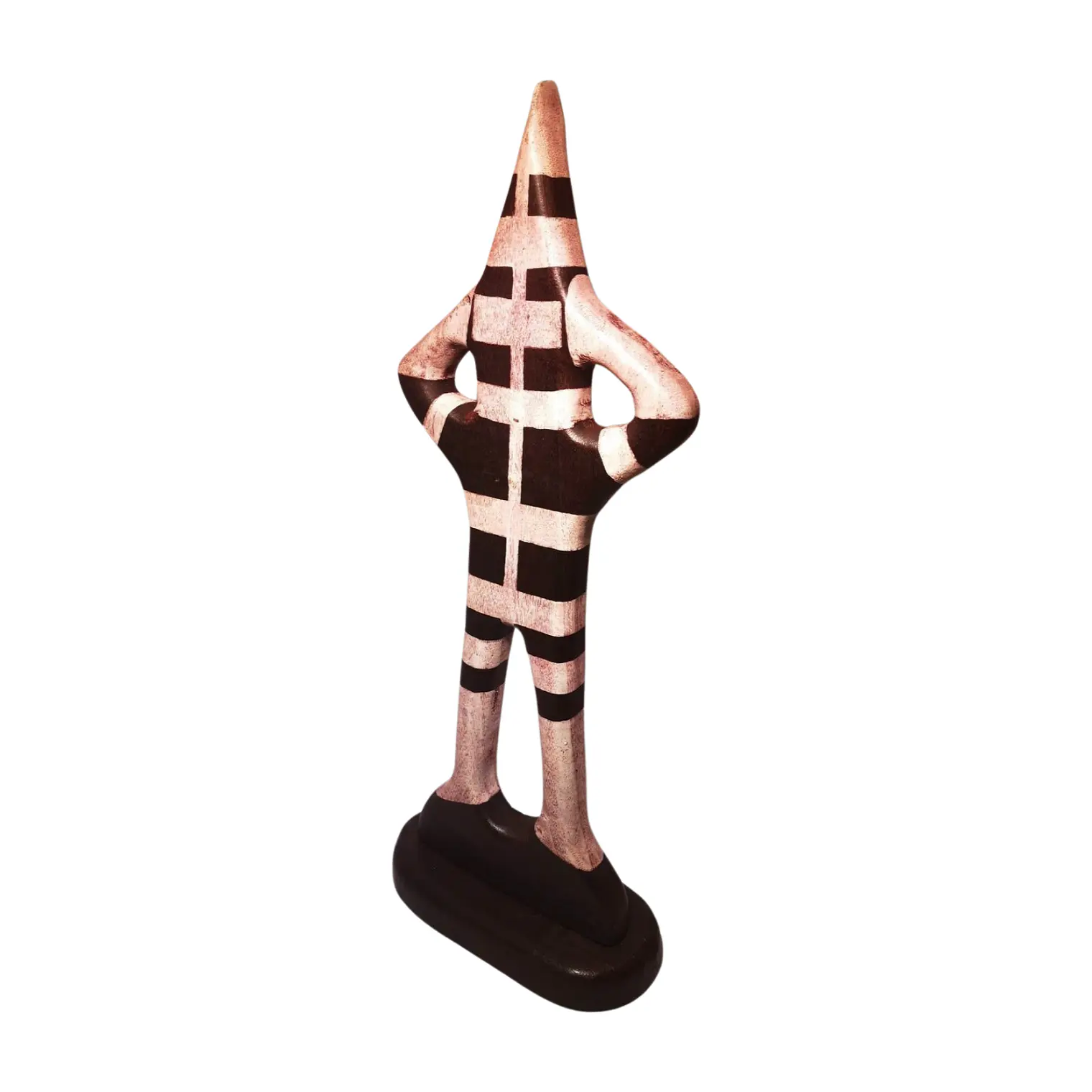Figura Madera Selknam Matan Dimensiones 38cm 5