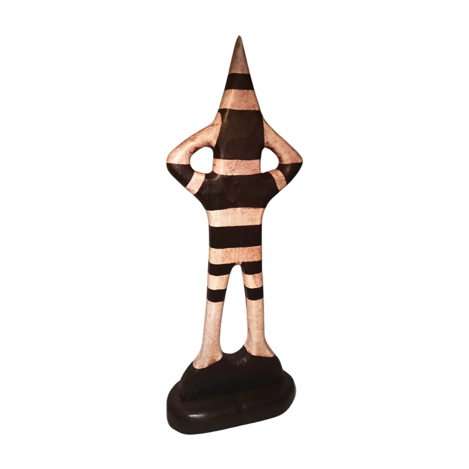 Figura Madera Selknam Matan Dimensiones 38cm 7