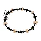 Collar negro con pure blanco diseño Hawaii - thumbnail 3