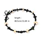 Collar negro con pure blanco diseño Hawaii - thumbnail 4