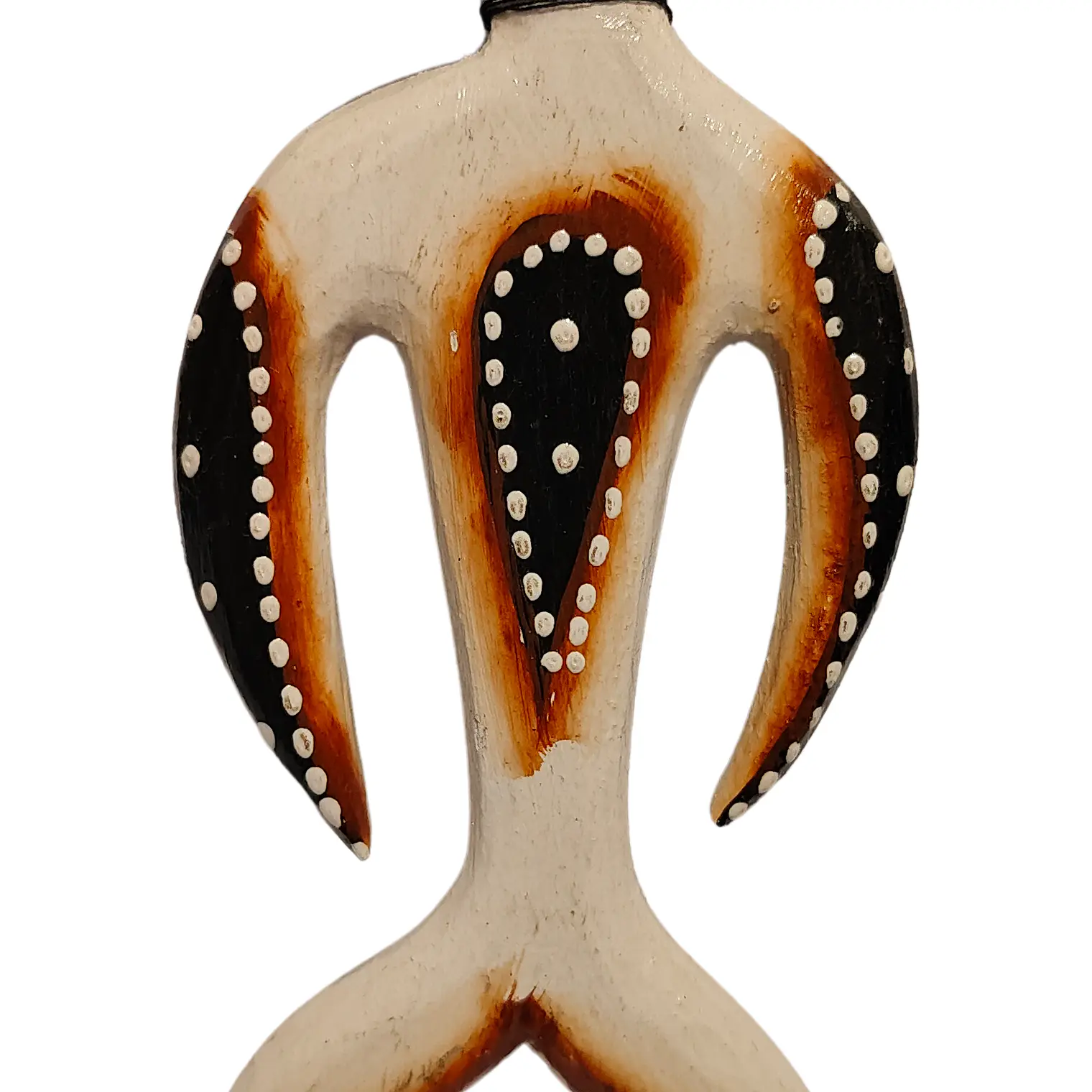 IMAN PAJARO DE MADERA 7,5CM X 14CM 1