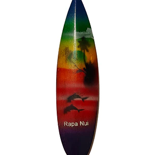 IMAN TABLA DE SURF 2,5CM X 10CM BASE COLOR LILA DE MADERA 