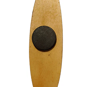IMAN TABLA DE SURF 2,5CM X 10CM BASE COLOR AZUL DE MADERA 
