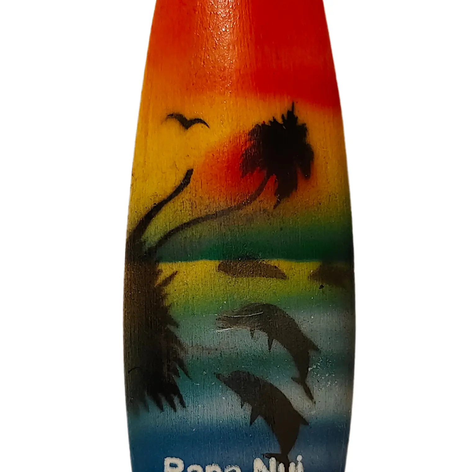 IMAN TABLA DE SURF 2,5CM X 10CM BASE COLOR AZUL DE MADERA  1