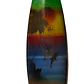 IMAN TABLA DE SURF 2,5X10CM BASE COLOR NARANJO DE MADERA - Miniatura 1