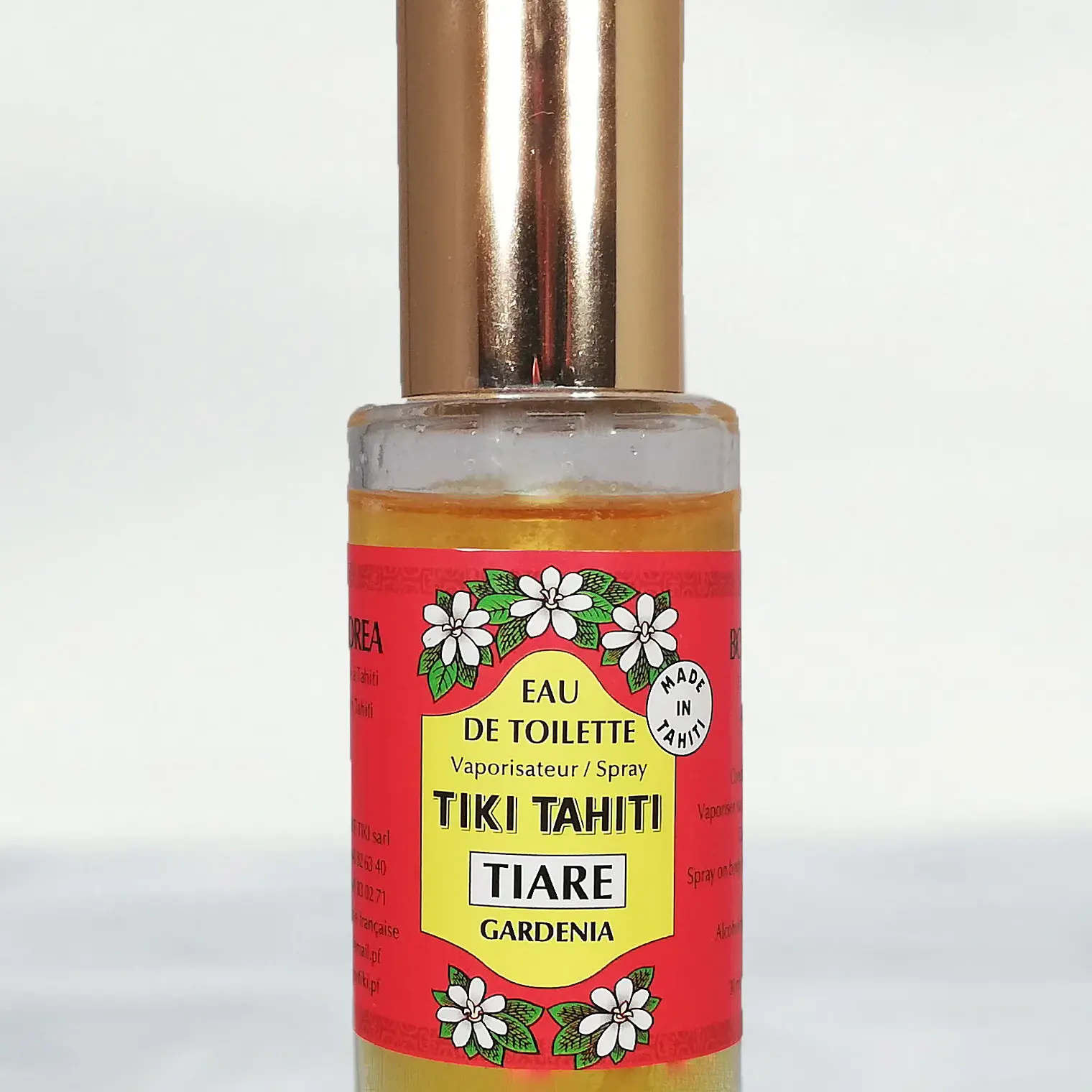 Perfume Monoi Tiki Tahiti Tiare EAU the Toilette 30ml con atomizador 6
