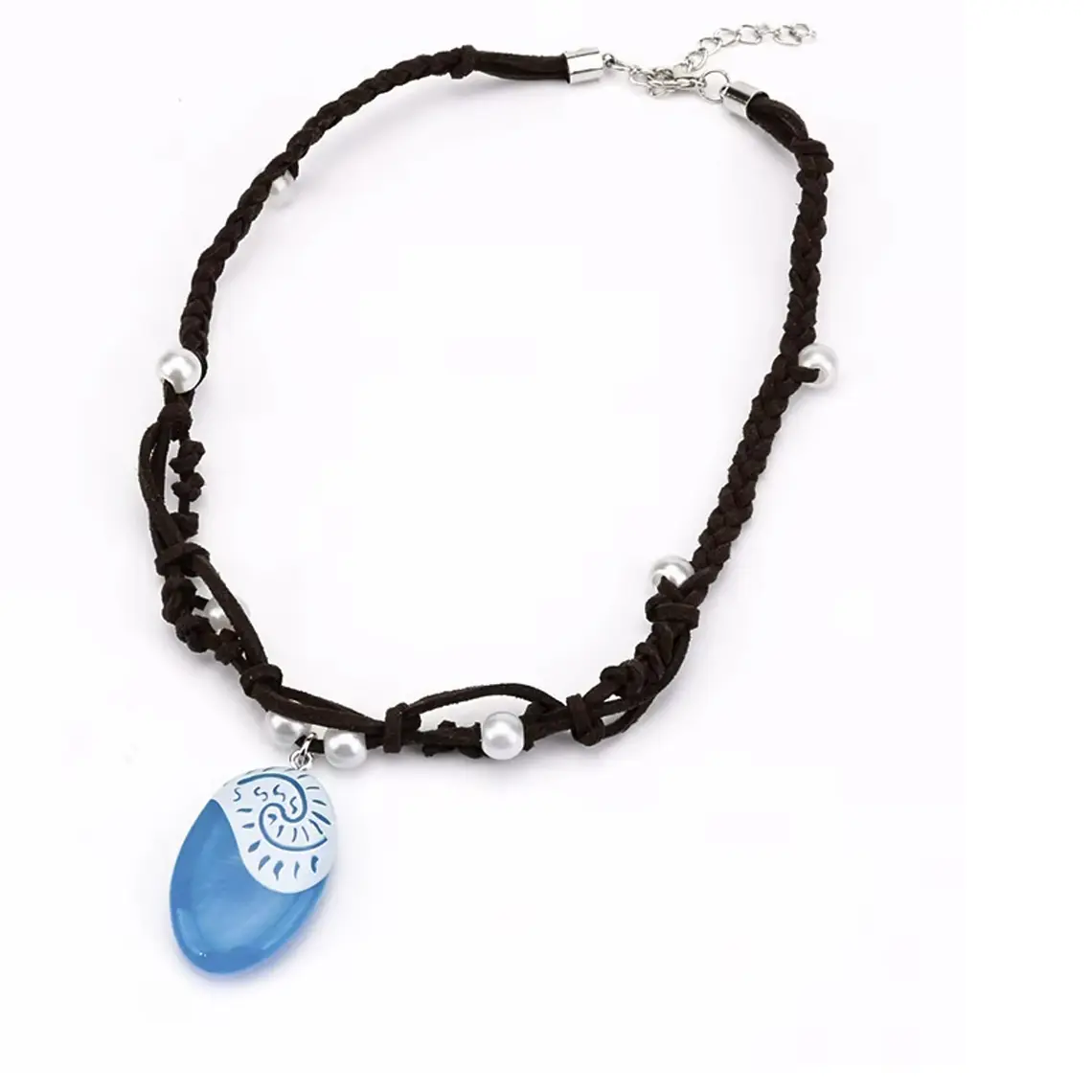 Pack Moana Corona de Flores ajustable y collar para niñas 3