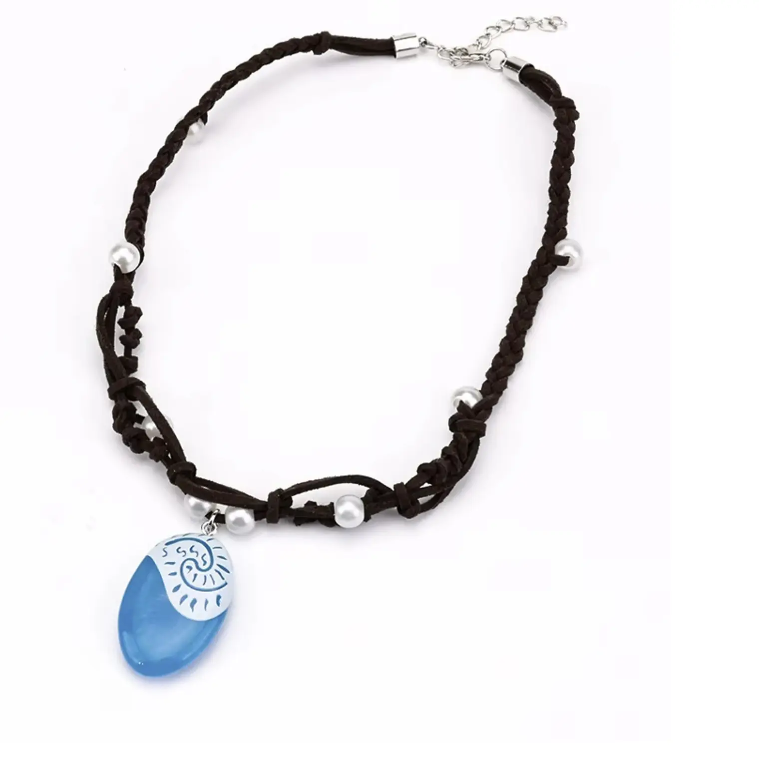 Pack Moana Corona de Flores ajustable y collar para niñas 3