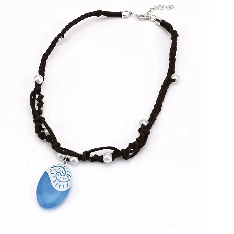 Pack Moana Corona de Flores ajustable y collar para niñas 3