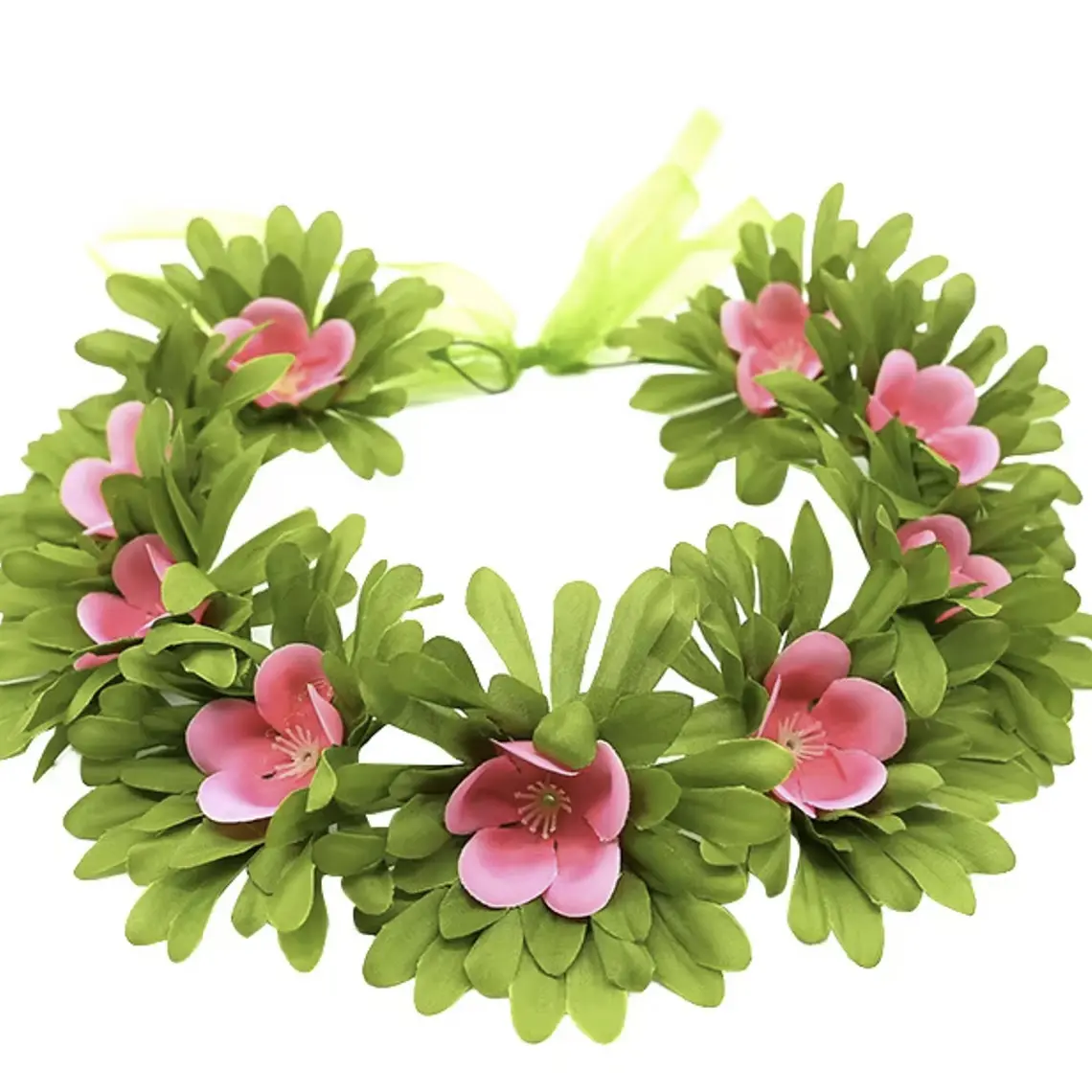 Pack Moana Corona de Flores ajustable y collar para niñas 2