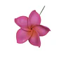 1 flor Tipanie Fucsia para el Cabello Con Palito - Miniatura 2