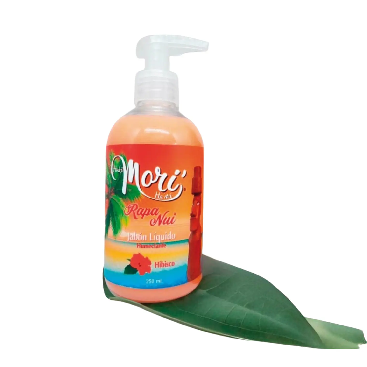 Jabón Liquido humectante Hibisco Mori Rapa Nui 250ml 1