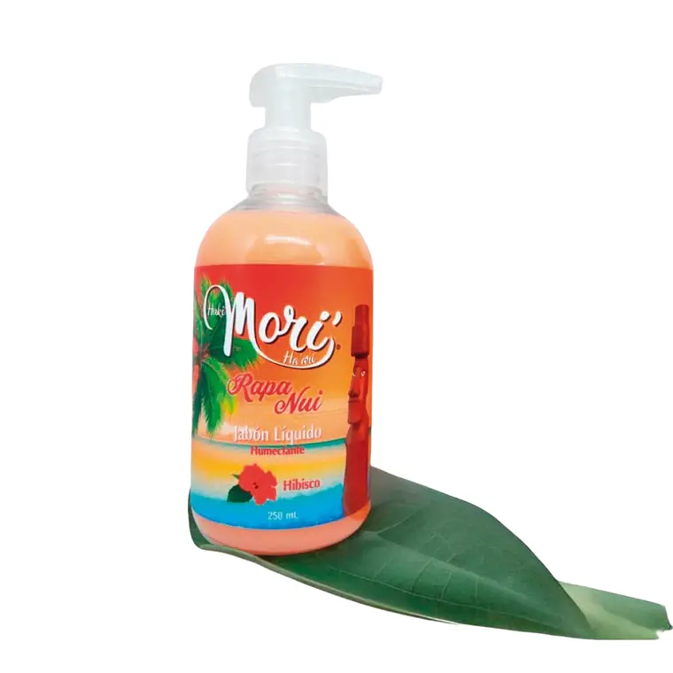Jabón Liquido humectante Hibisco Mori Rapa Nui 250ml 1