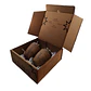 Box Regalo 2 Vasos Rustico Cerámica Pewen - Miniatura 4