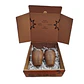 Box Regalo 2 Vasos Rustico Cerámica Pewen - Miniatura 5