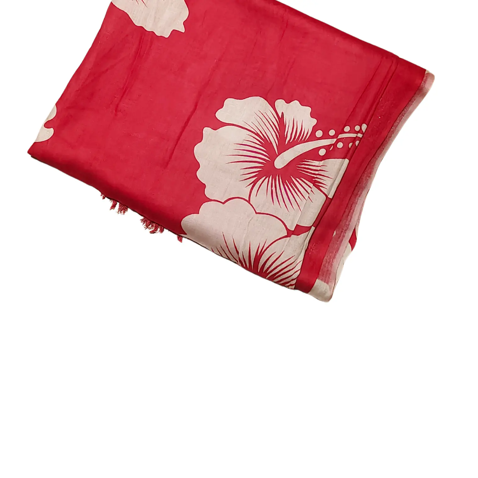 Pareo 2da seleccion Fucsia 2 Hibisco blanco 5