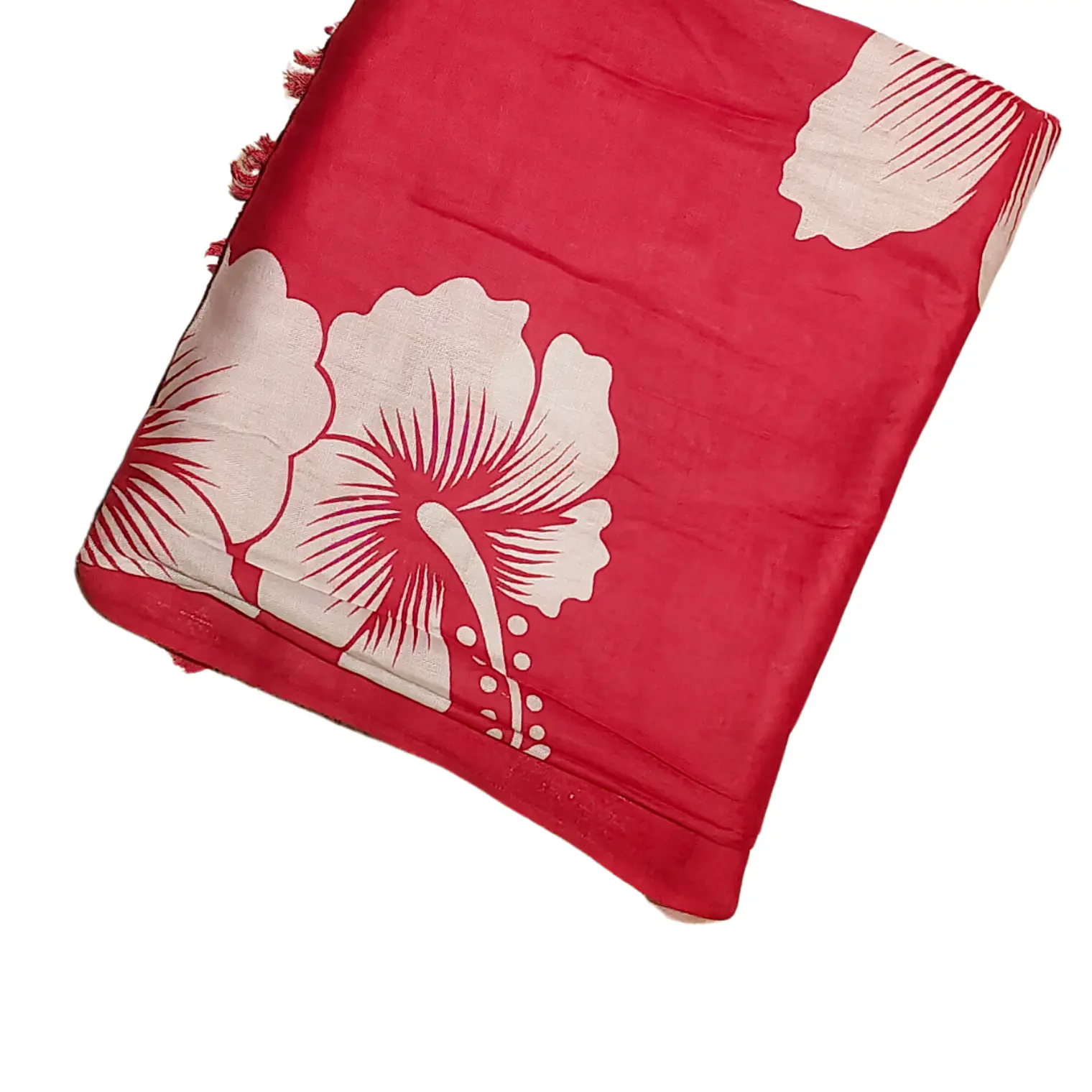 Pareo 2da seleccion Fucsia 2 Hibisco blanco 4