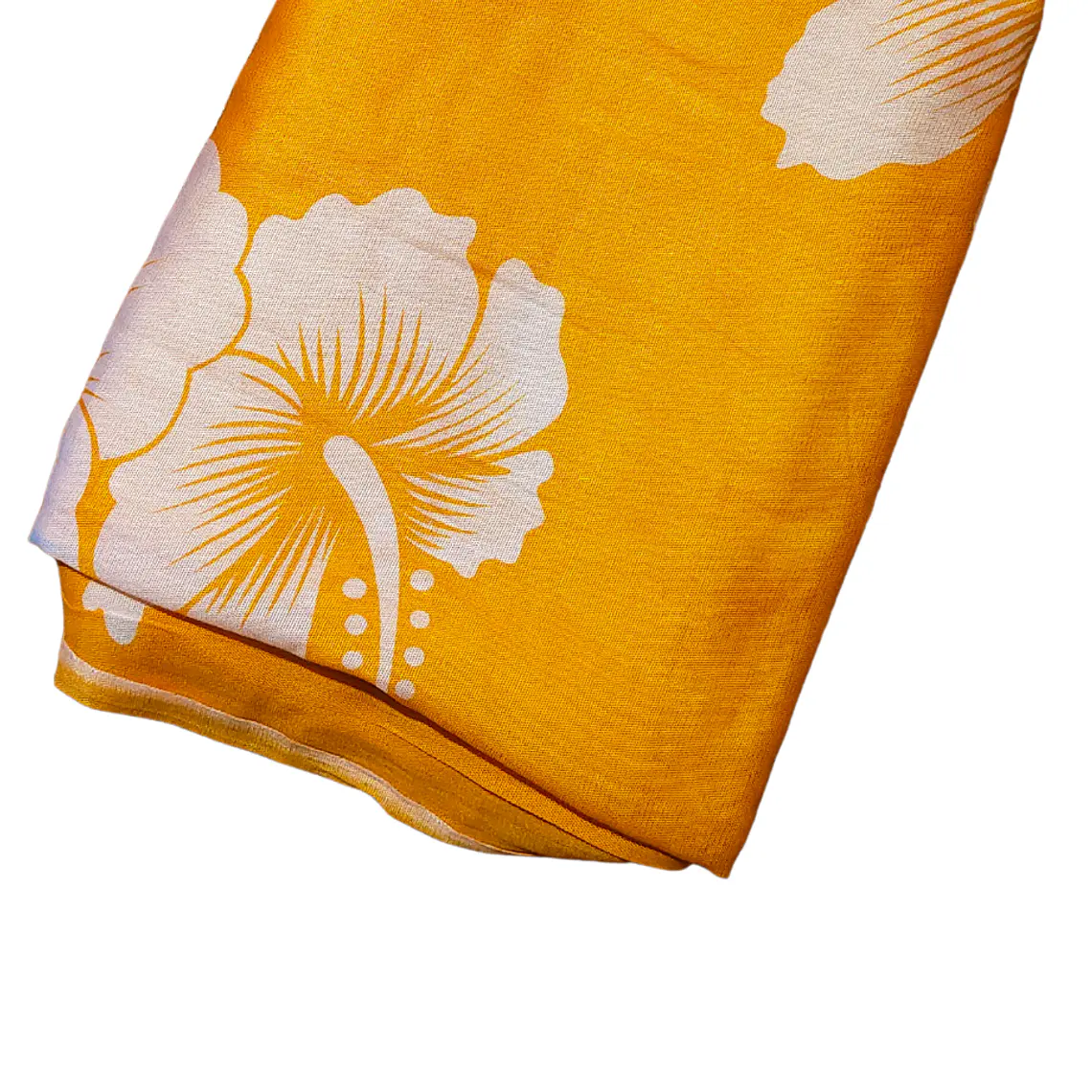 Pareo 2da seleccion Amarillo 2 Hibisco blanco 10