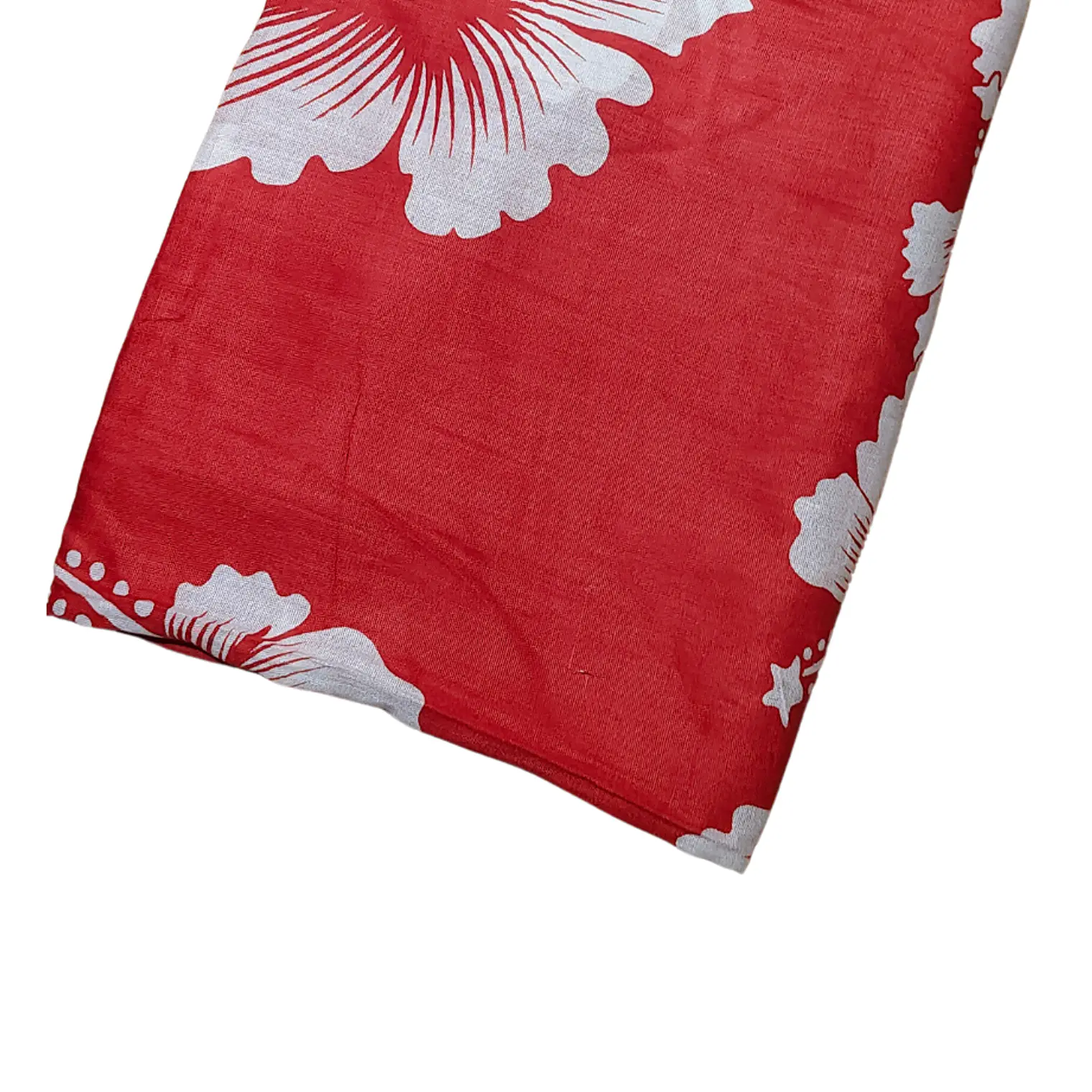 Pareo 2da seleccion Rojo 2 Hibisco blanco 4