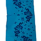 Pareo Corto Napohe flores pajaro Calipso azul - Miniatura 2