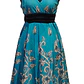 Vestido Algodon Calipso pretina Negra elasticada talla S-M - thumbnail 1