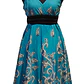 Vestido Algodon Calipso pretina Negra elasticada talla S-M - thumbnail 3