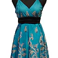 Vestido Algodon Calipso pretina Negra elasticada talla S-M - thumbnail 8