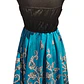 Vestido Algodon Calipso pretina Negra elasticada talla S-M - thumbnail 9