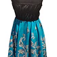 Vestido Algodon Calipso pretina Negra elasticada talla S-M - thumbnail 12