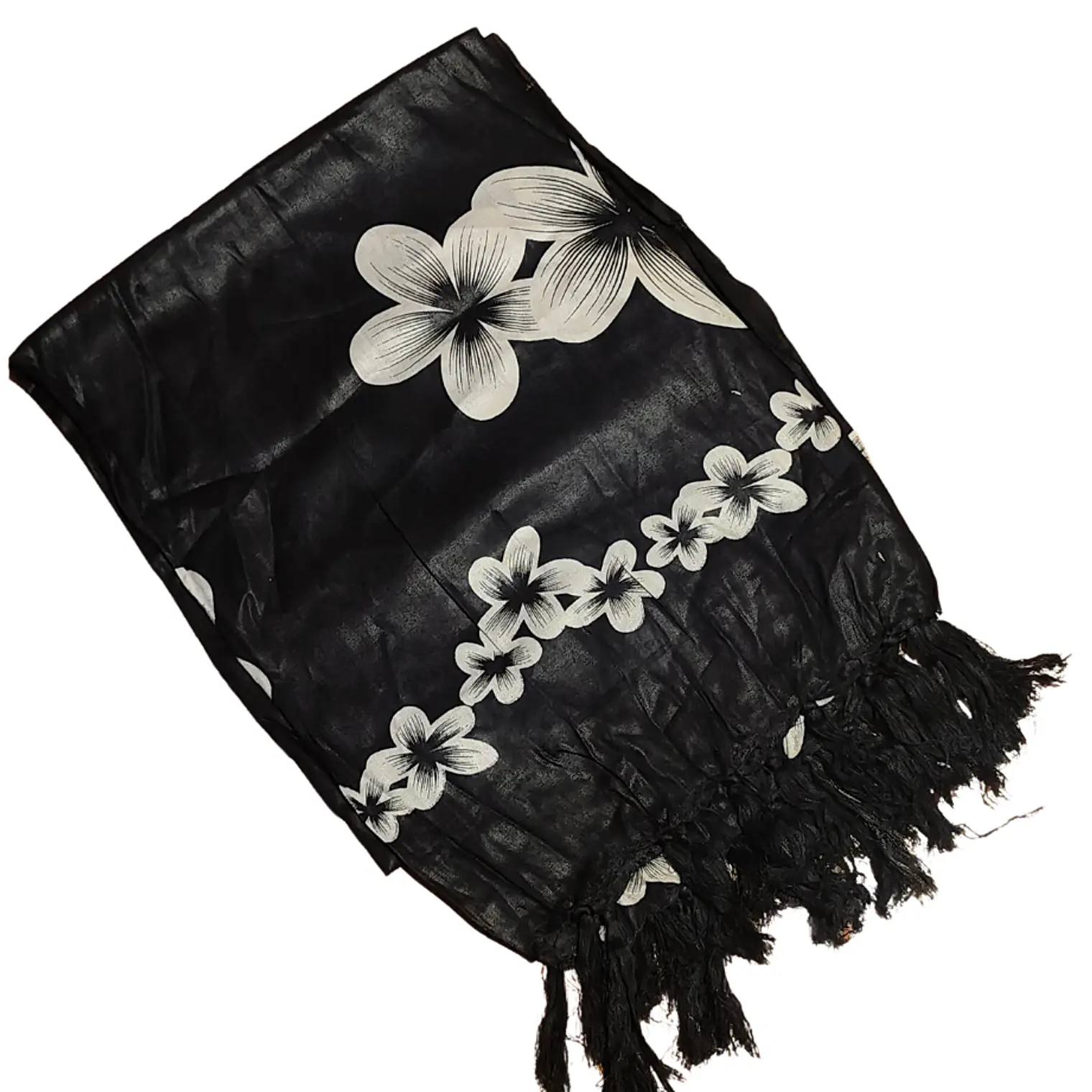 Pareo 2da seleccion negro con tipanie blanca 3