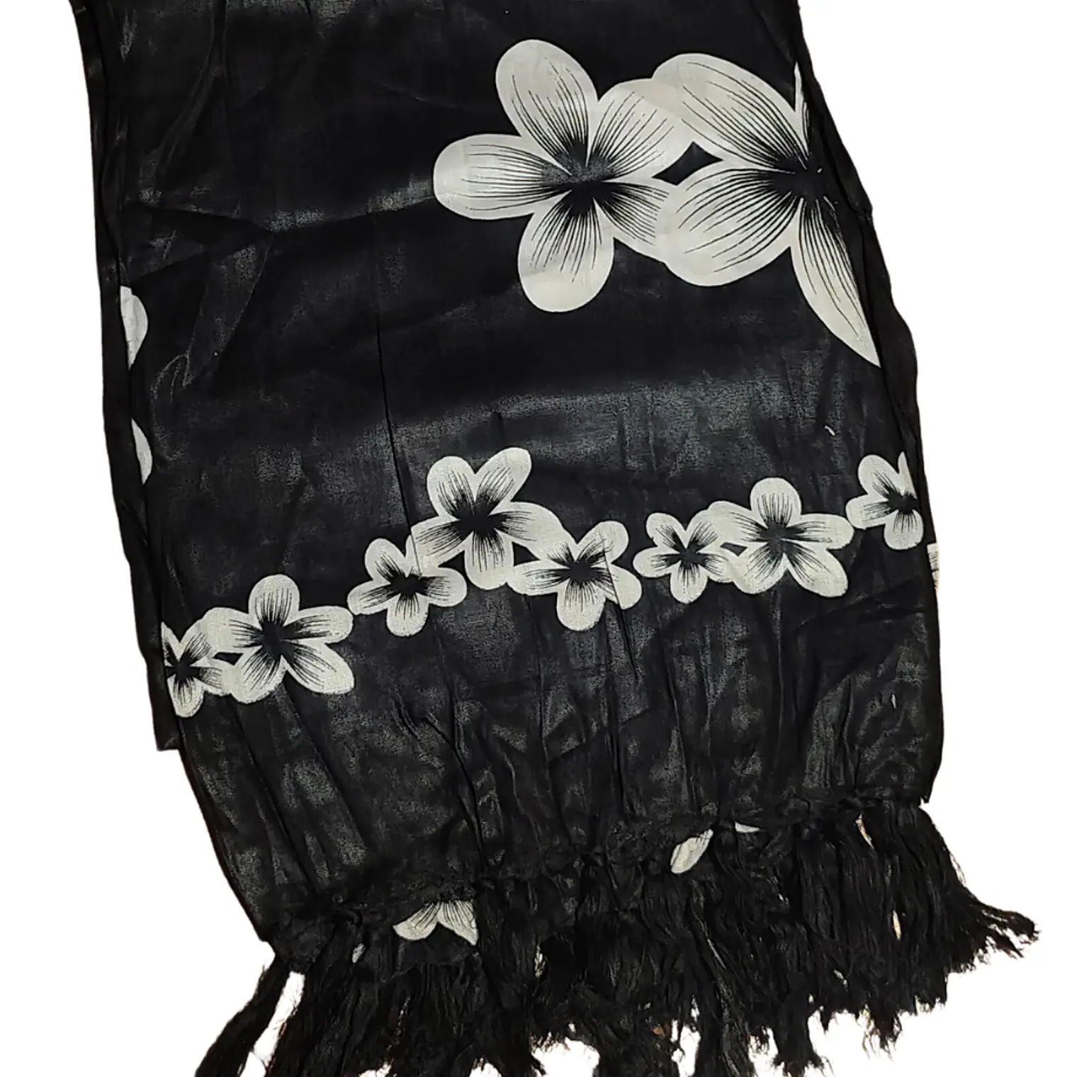 Pareo 2da seleccion negro con tipanie blanca 4