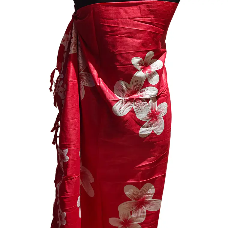 Pareo 2da seleccion Fucsia con tipanie blanca 9