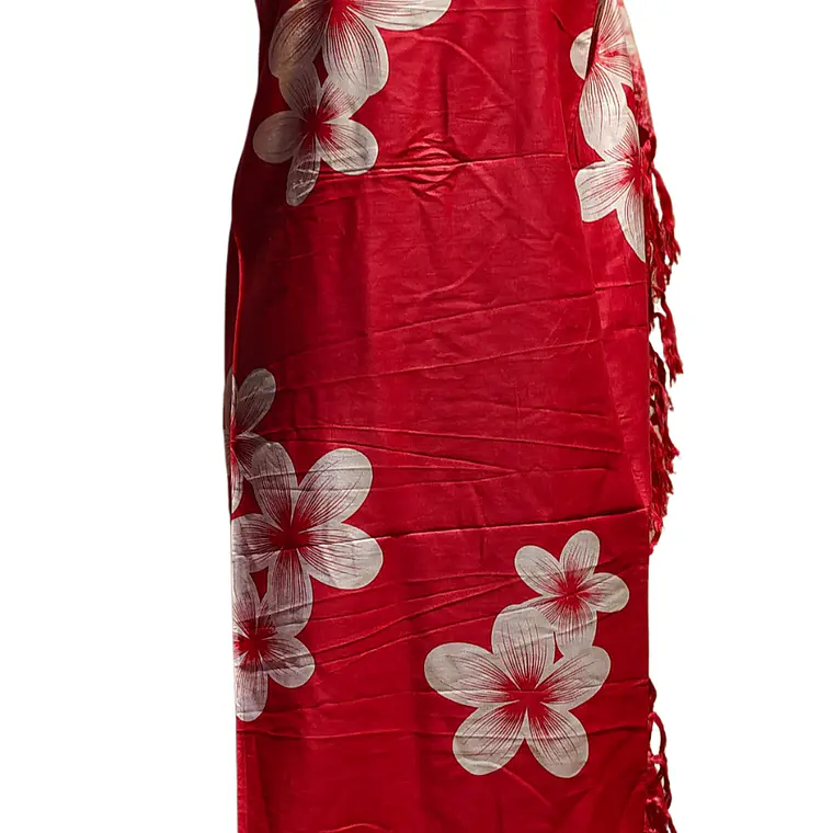 Pareo 2da seleccion Fucsia con tipanie blanca 14