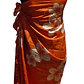 Pareo 2da seleccion Naranja con tipanie blanca - Miniatura 2