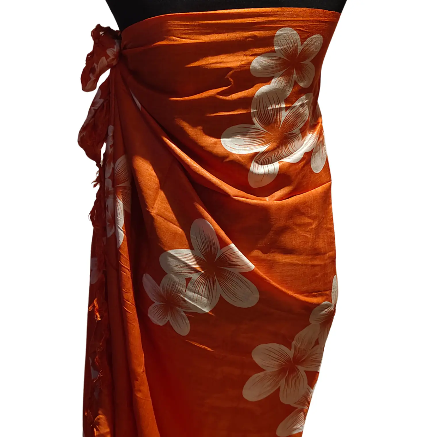 Pareo 2da seleccion Naranja con tipanie blanca 7