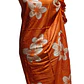 Pareo 2da seleccion Naranja con tipanie blanca - Miniatura 9