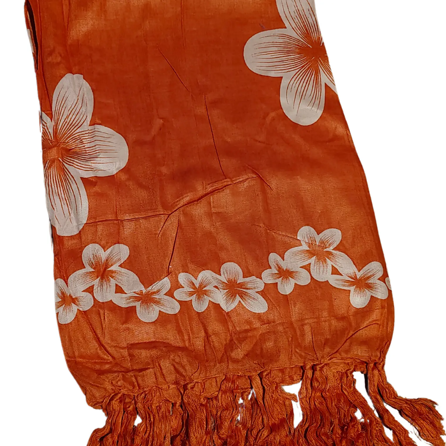 Pareo 2da seleccion Naranja con tipanie blanca 5