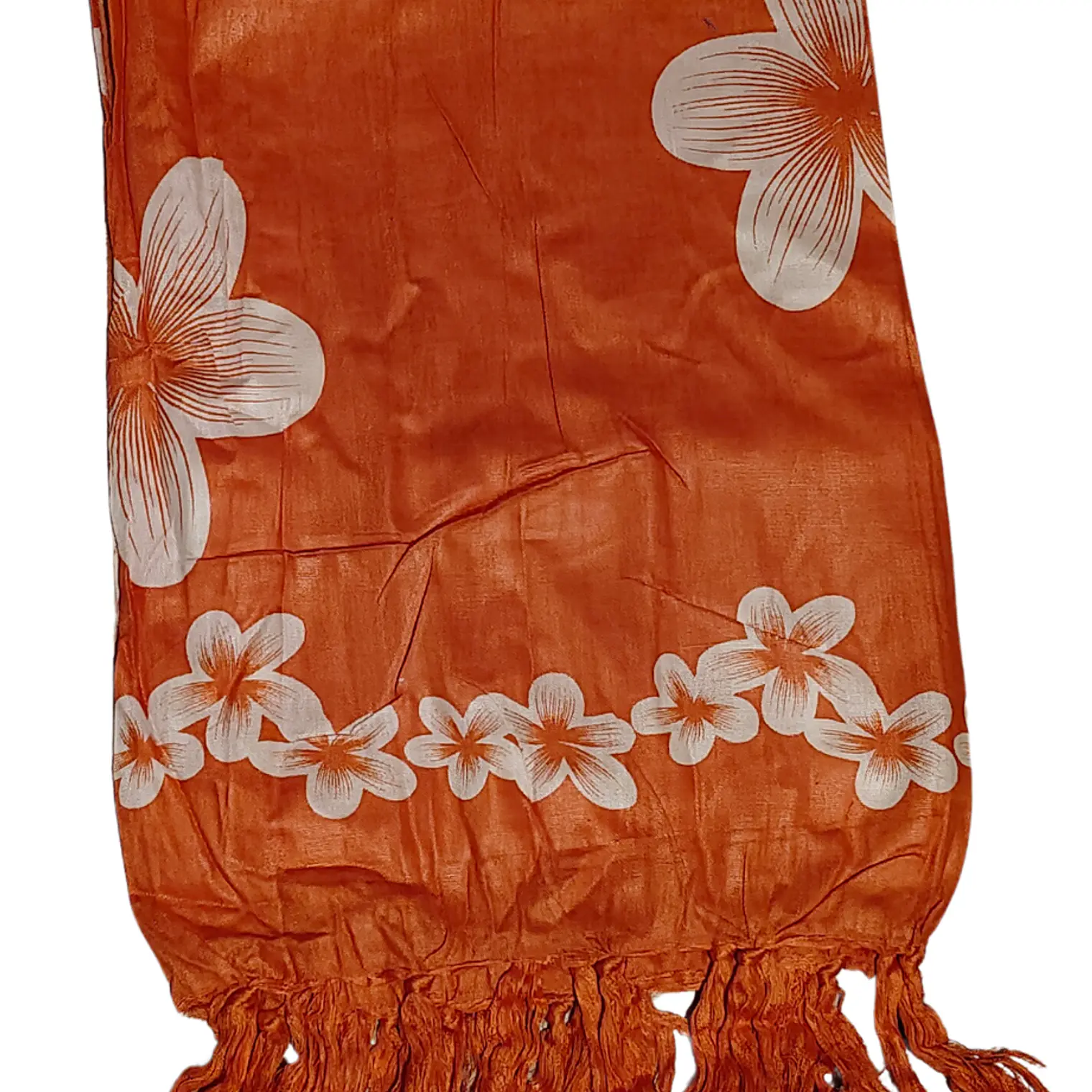 Pareo 2da seleccion Naranja con tipanie blanca 15