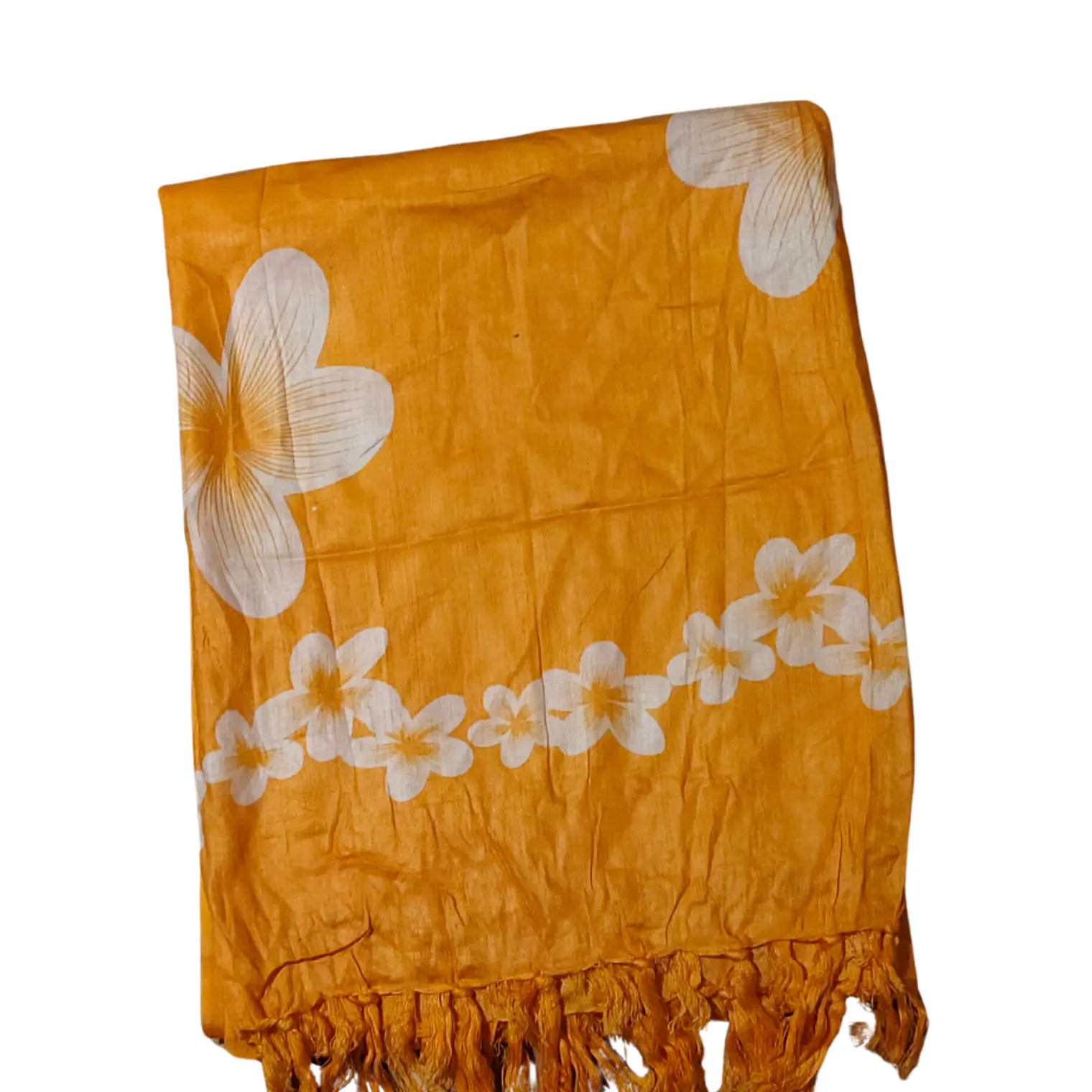 Pareo 2da seleccion Amarillo con tipanie blanca 7