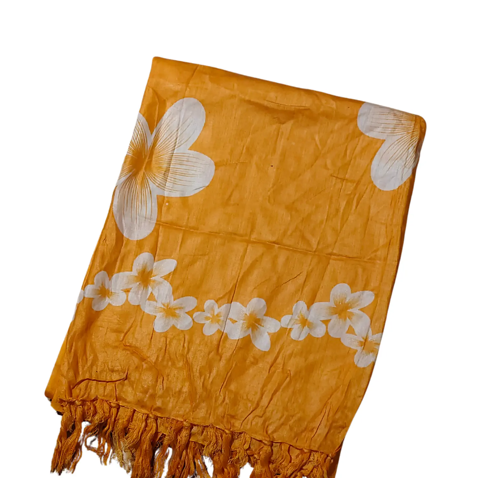 Pareo 2da seleccion Amarillo con tipanie blanca 8