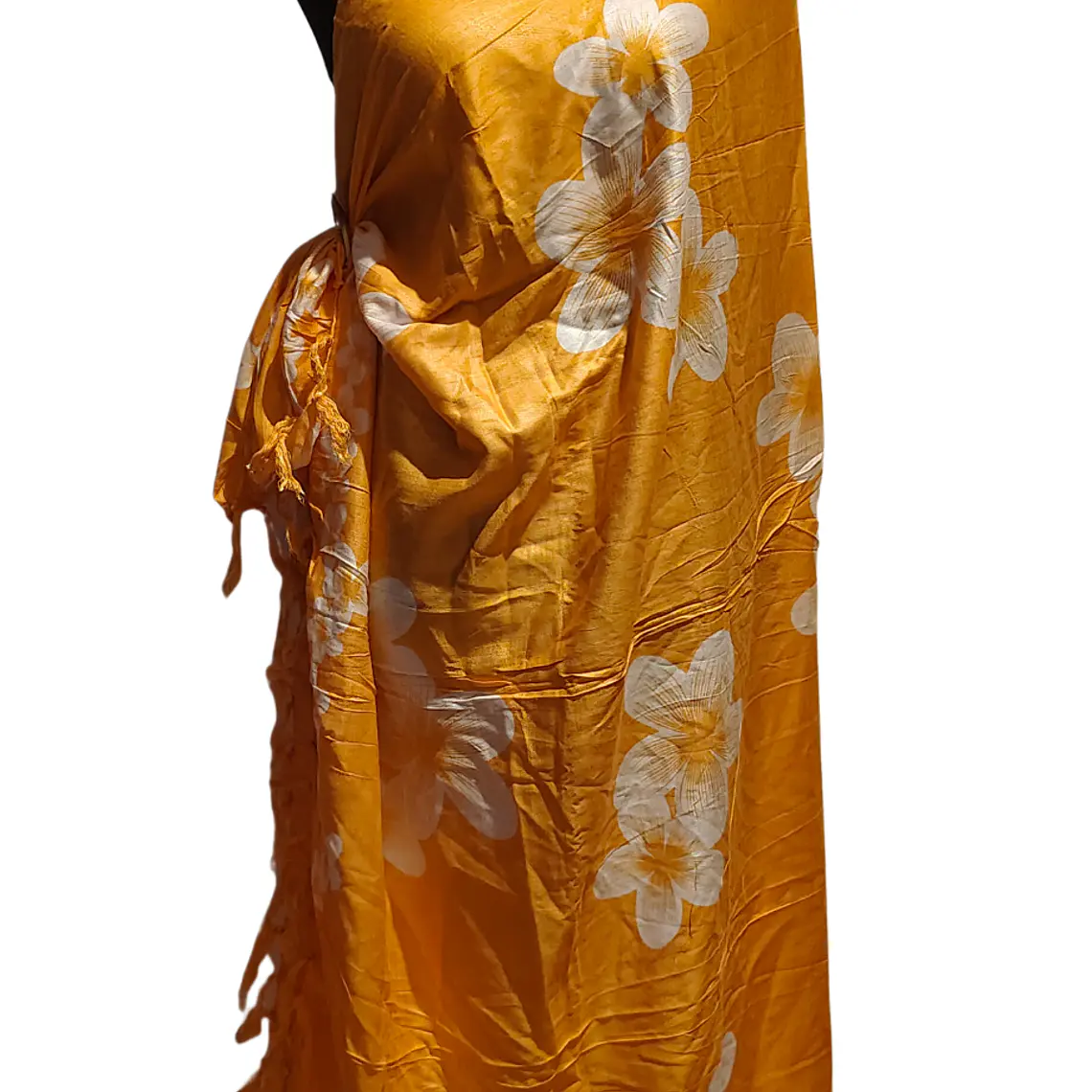 Pareo 2da seleccion Amarillo con tipanie blanca 10