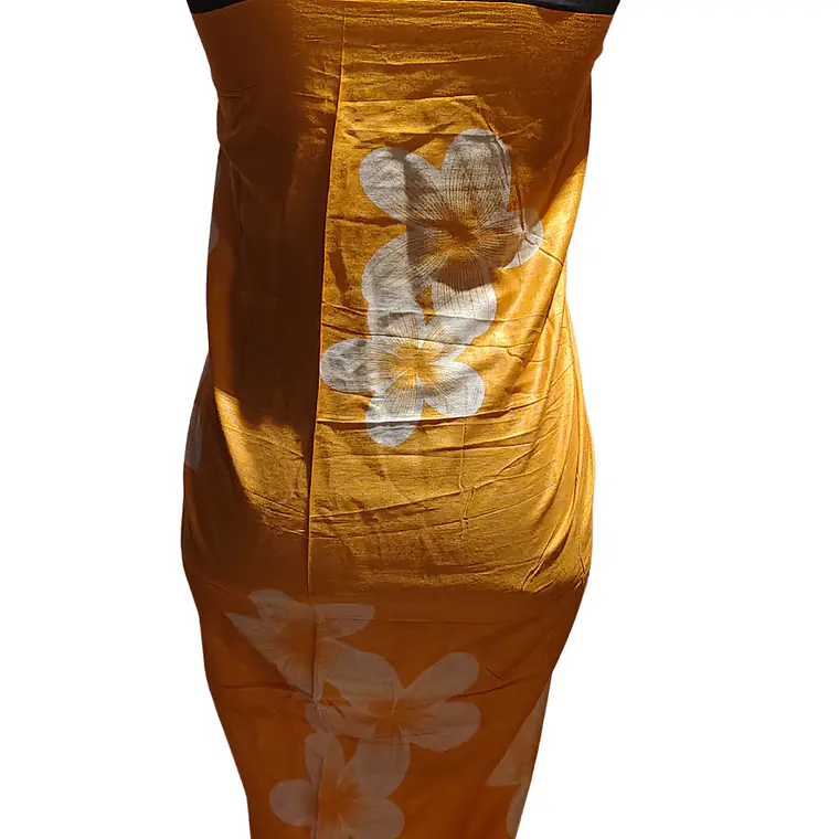 Pareo 2da seleccion Amarillo con tipanie blanca 5