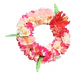 Corona De Flores Rosada elasticada - thumbnail 2