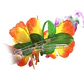 Flor Pinza 3 Hibiscos Naranjo / amarillo - thumbnail 4