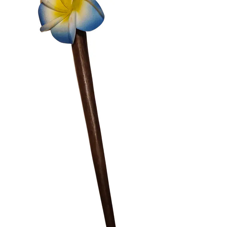 Palito de 18cm Con 1 Tipanie Color Azul Para El Cabello 3