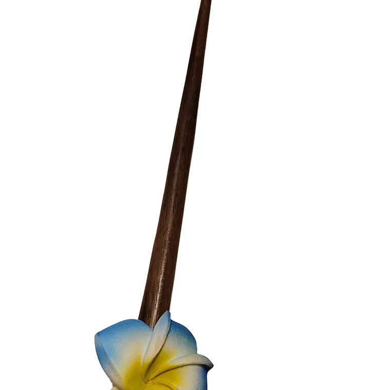Palito de 18cm Con 1 Tipanie Color Azul Para El Cabello 4
