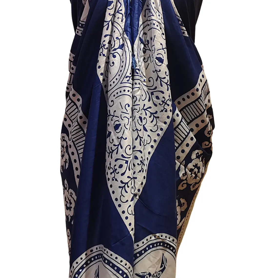 Pareo 2da seleccion Tortuga Azul Electrico / Blanco 1